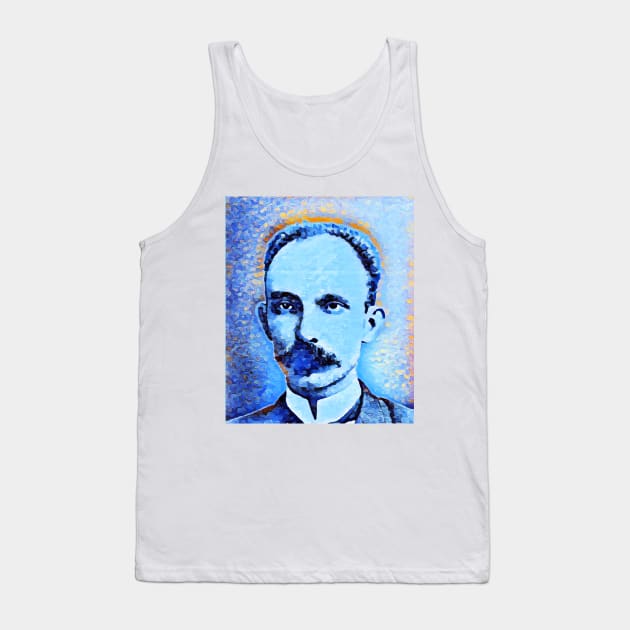 José Martí Portrait | Jose Marti Artwork | José Martí Painting 13 Tank Top by JustLit